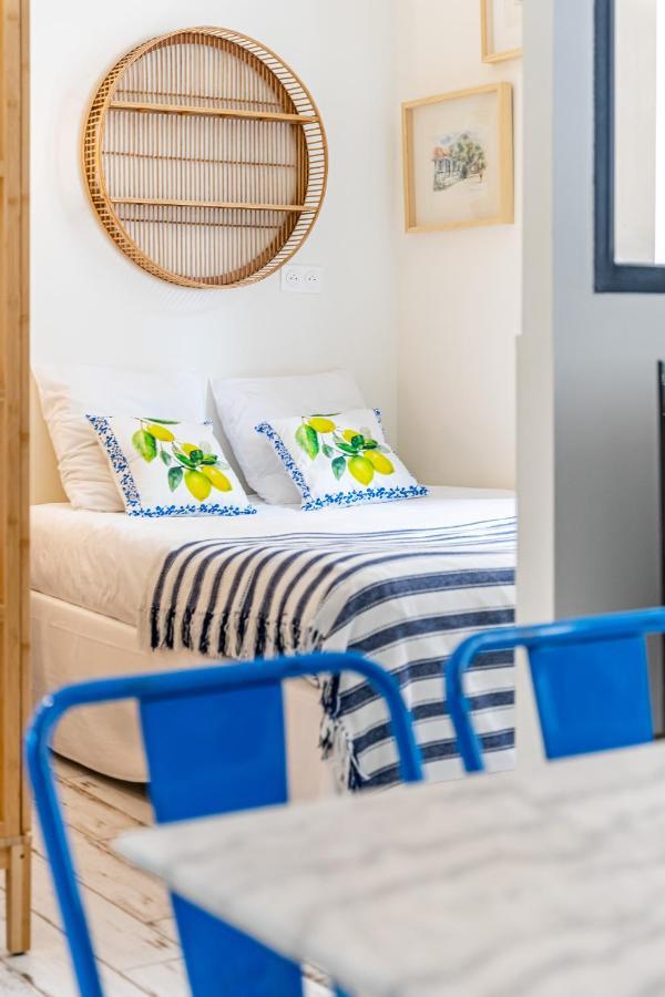 Studio Bleu 29M2, 120M Vieux-Port , Clim ,Wifi, Acces Autonome Avec Code Marsilia Exterior foto
