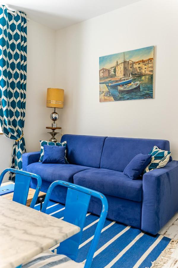 Studio Bleu 29M2, 120M Vieux-Port , Clim ,Wifi, Acces Autonome Avec Code Marsilia Exterior foto