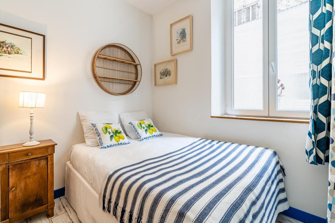 Studio Bleu 29M2, 120M Vieux-Port , Clim ,Wifi, Acces Autonome Avec Code Marsilia Exterior foto